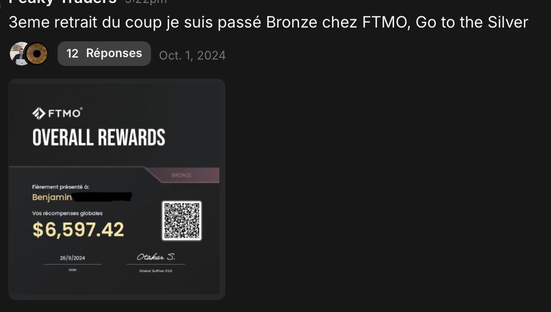 Résultat membre