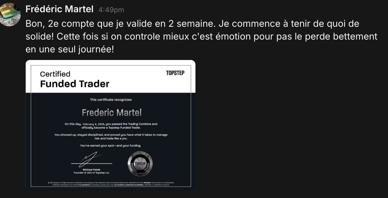 Résultat membre